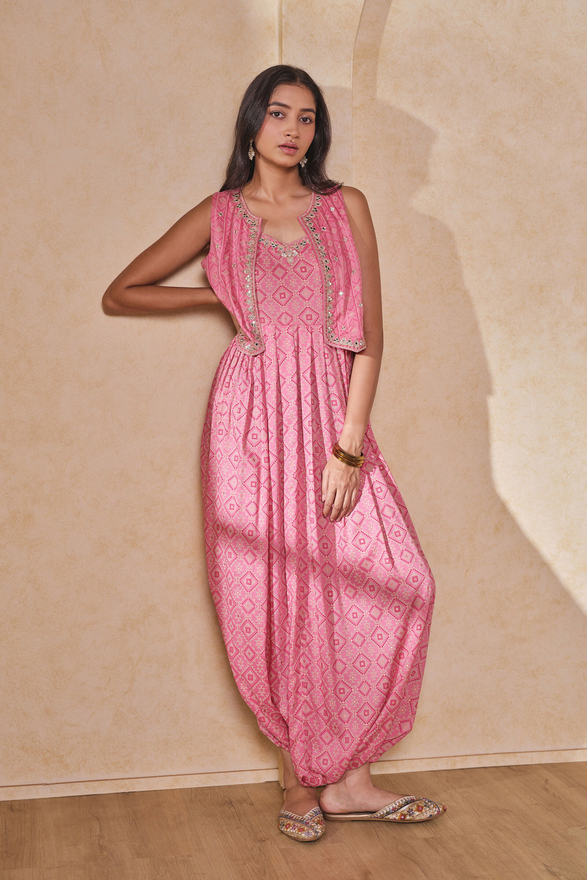 Roobaroo Printed Jumpsuit, Pink, image 5